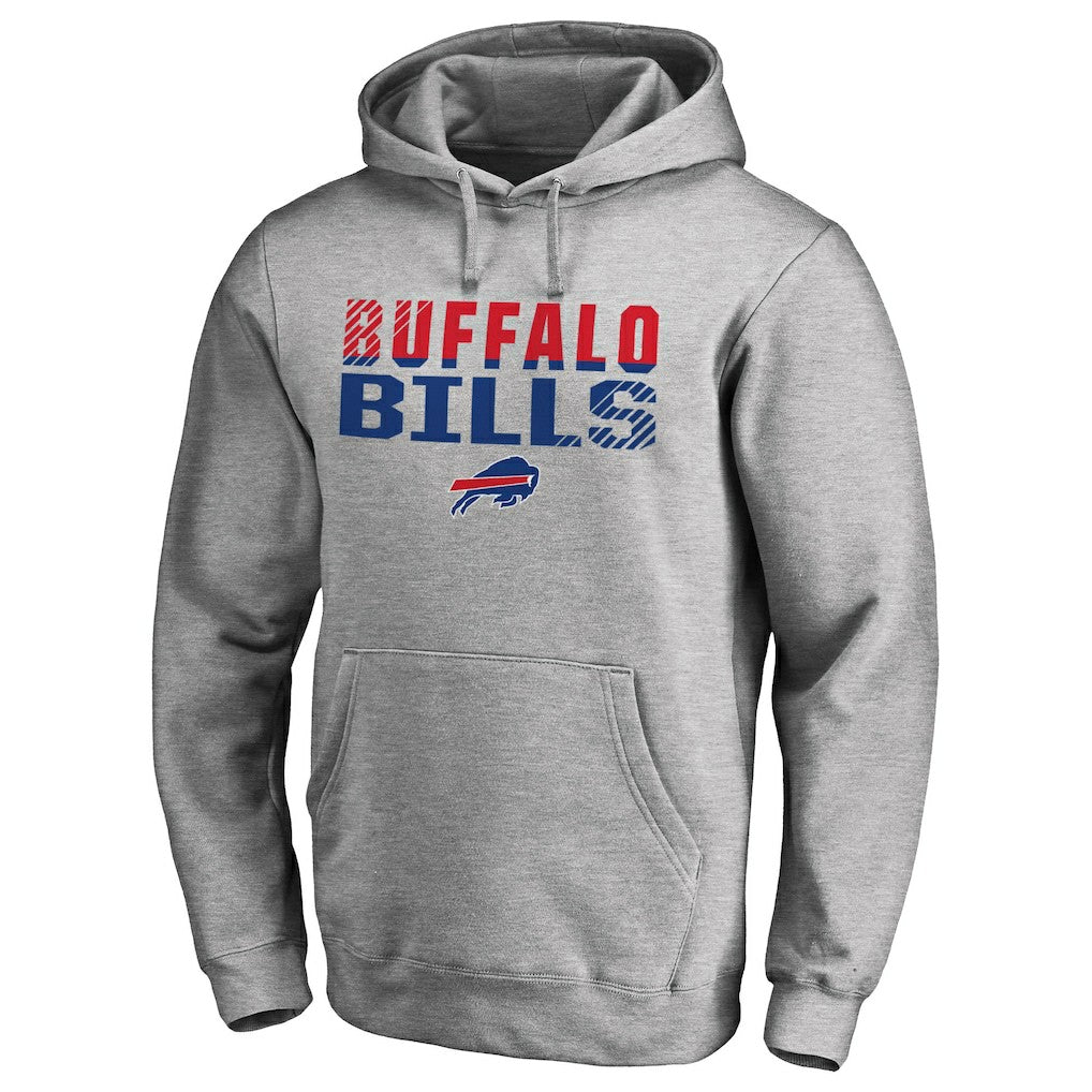 NFL Buffalo Bills Iconic Collection Fade Out Pullover Hoodie