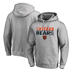 NFL Chicago Bears Iconic Collection Fade Out Pullover Hoodie