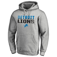 NFL Detroit Lions Iconic Collection Fade Out Pullover Hoodie