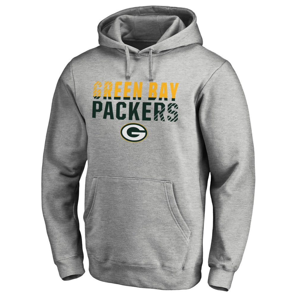 NFL Green Bay Packers Iconic Collection Fade Out Pullover Hoodie
