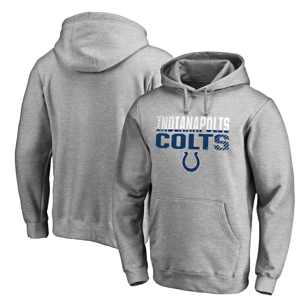 NFL Indianapolis Colts Iconic Collection Fade Out Pullover Hoodie