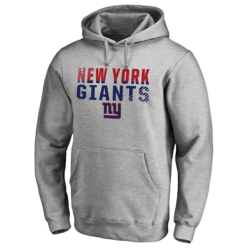 NFL New York Giants Iconic Collection Fade Out Pullover Hoodie
