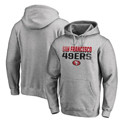NFL San Francisco 49ers Iconic Collection Fade Out Pullover Hoodie