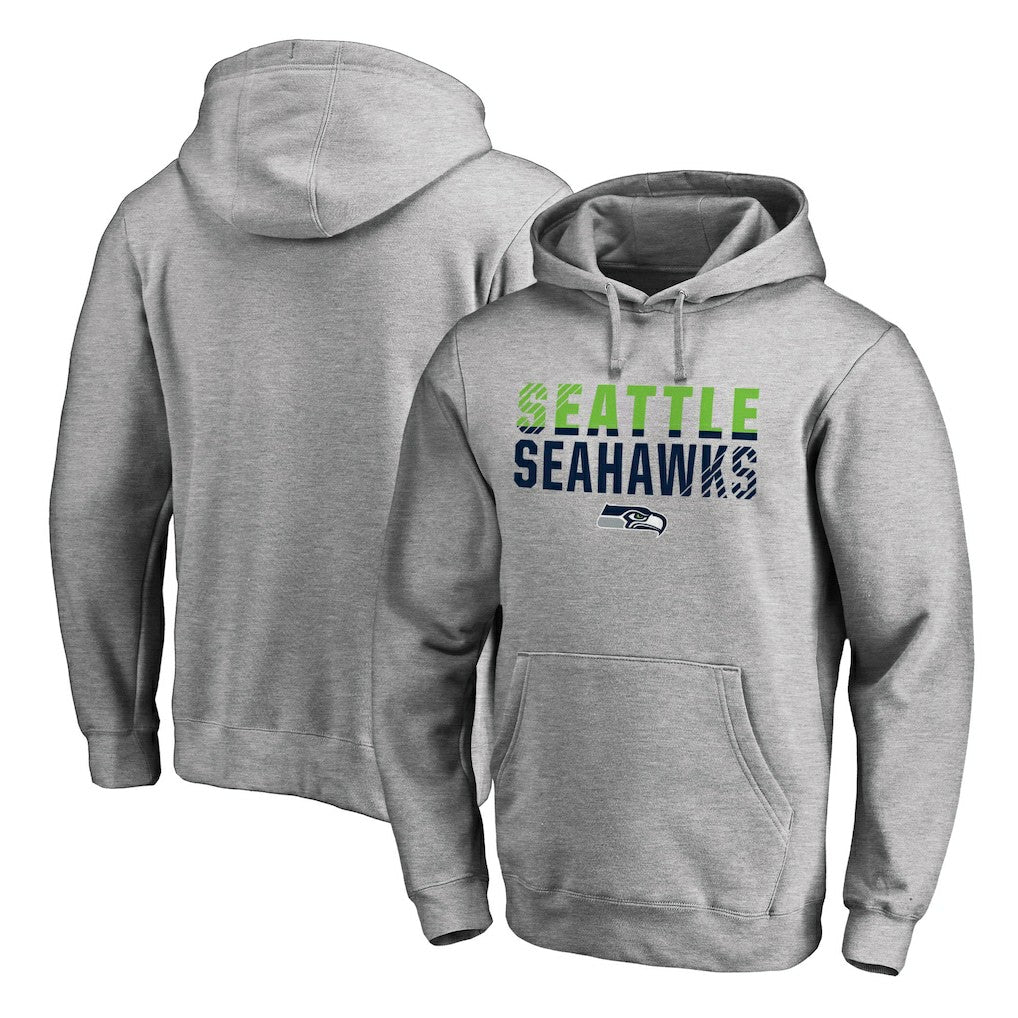NFL Seattle Seahawks Iconic Collection Fade Out Pullover Hoodie