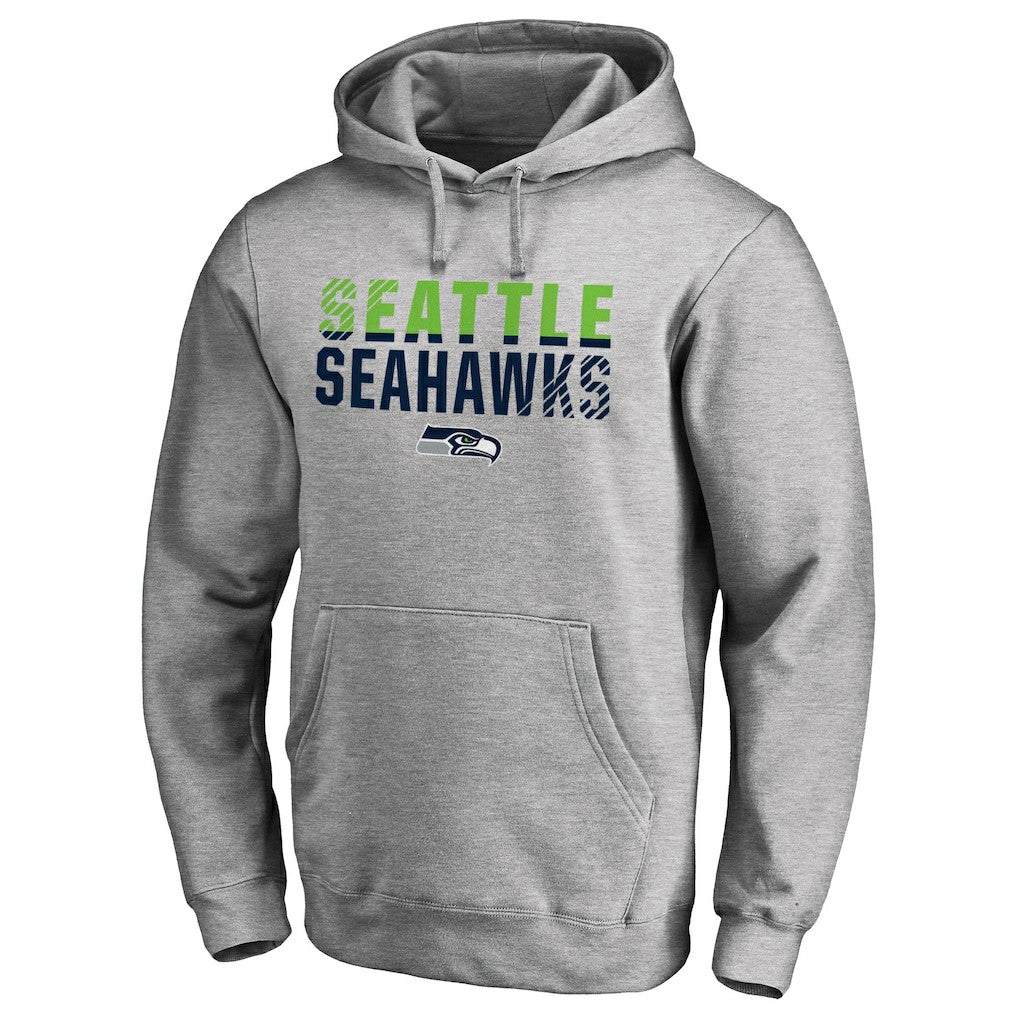 NFL Seattle Seahawks Iconic Collection Fade Out Pullover Hoodie
