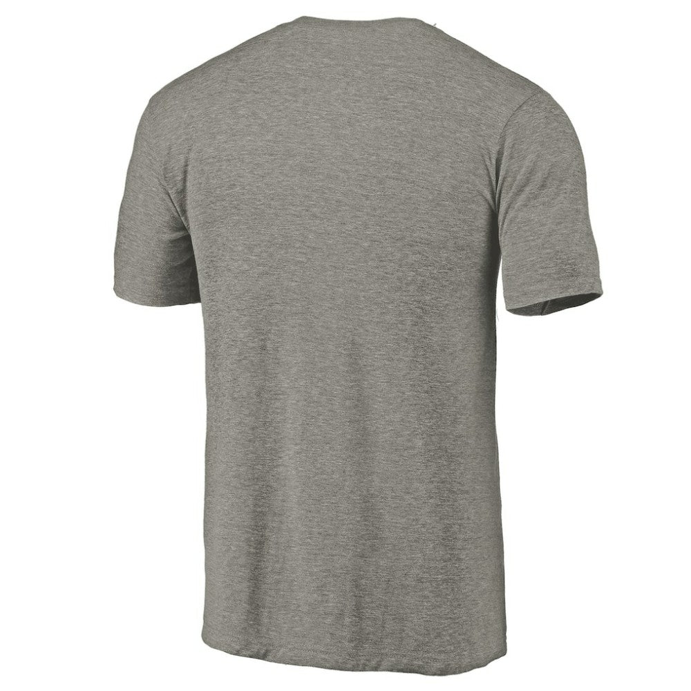 Tampa Bay Rays Cooperstown Collection Antique Stack Tri-Blend T-Shirt - Gray