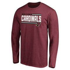 NFL Arizona Cardinals Iconic Collection On Side Stripe Long Sleeve T-Shirt