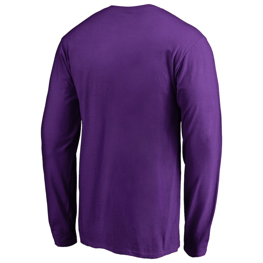 NFL Minnesota Vikings Iconic Collection On Side Stripe Long Sleeve T-Shirt