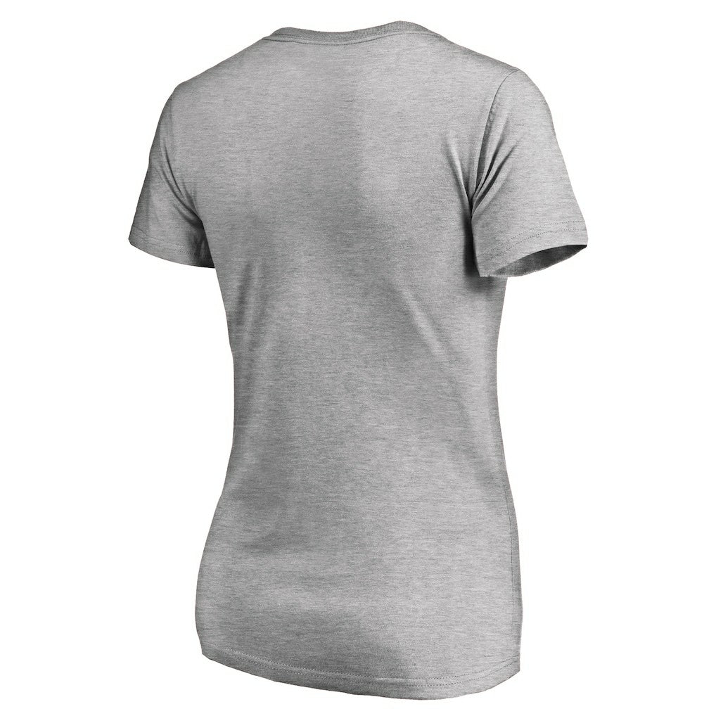 NFL San Francisco 49ers Women's Iconic Collection On Side Stripe V-Neck T-Shirt