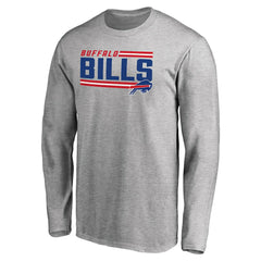 NFL Buffalo Bills Iconic Collection On Side Stripe Long Sleeve T-Shirt