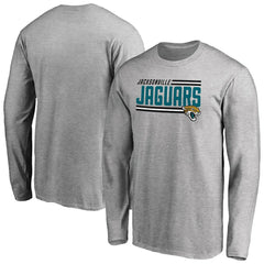NFL Jacksonville Jaguars Iconic Collection On Side Stripe Long Sleeve T-Shirt