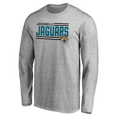 NFL Jacksonville Jaguars Iconic Collection On Side Stripe Long Sleeve T-Shirt
