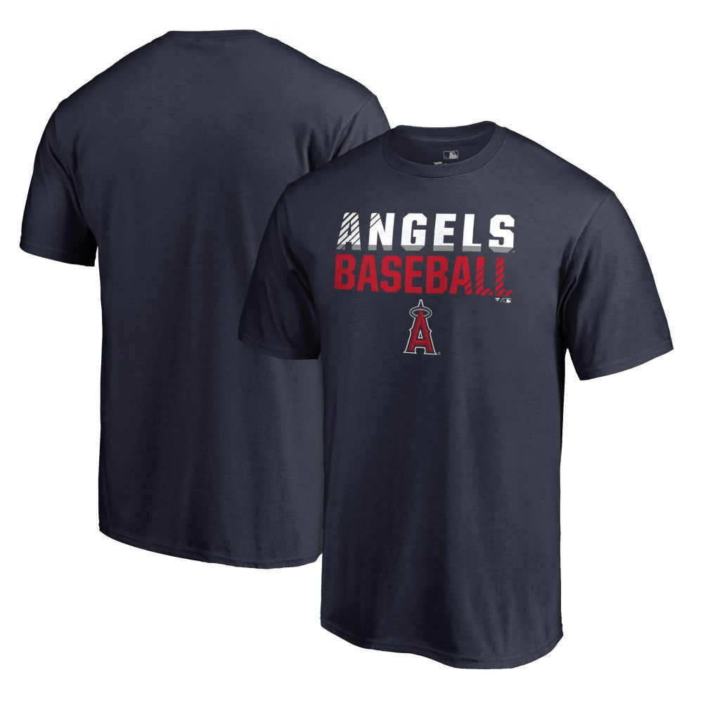 Los Angeles Angels Fade Out T-Shirt - Navy