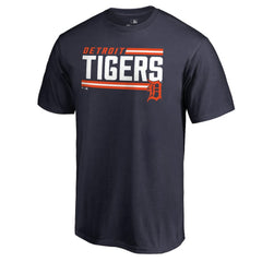 Detroit Tigers Onside Stripe T-Shirt - Navy