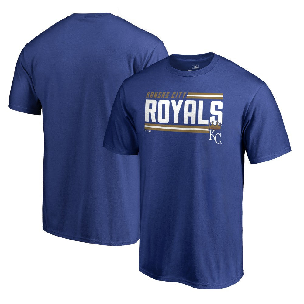 Kansas City Royals Onside Stripe T-Shirt - Royal