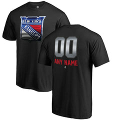 New York Rangers Personalized Midnight Mascot T-Shirt