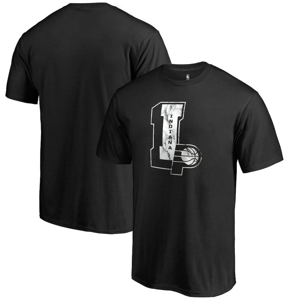 Indiana Pacers Letterman T-Shirt - Black cheap