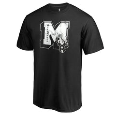 Milwaukee Bucks Letterman T-Shirt - Black cheap