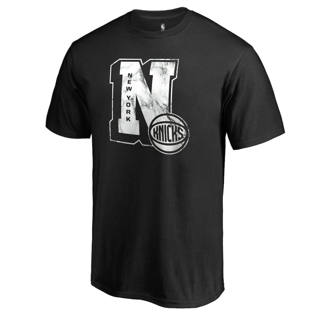 New York Knicks Letterman T-Shirt - Black sale