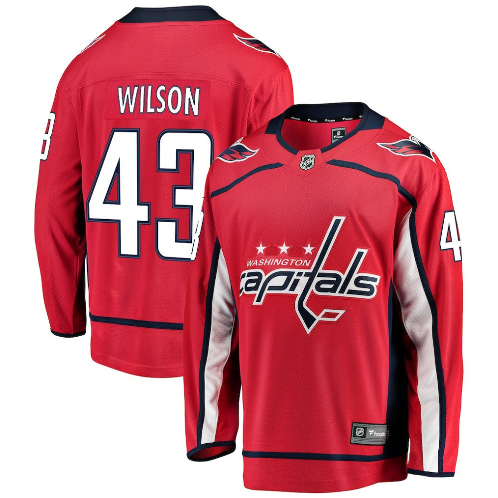 Tom Wilson Washington Capitals Fanatics Home Breakaway Player Jersey