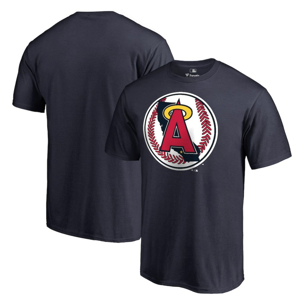 California Angels Cooperstown Collection Vintage Forbes T-Shirt - Navy