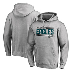 NFL Philadelphia Eagles Iconic Collection Onside Stripe Pullover Hoodie