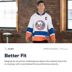 Mathew Barzal New York Islanders Fanatics Breakaway Player Jersey