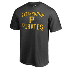 Pittsburgh Pirates Core Basics Victory Arch T-Shirt - Heathered Gray