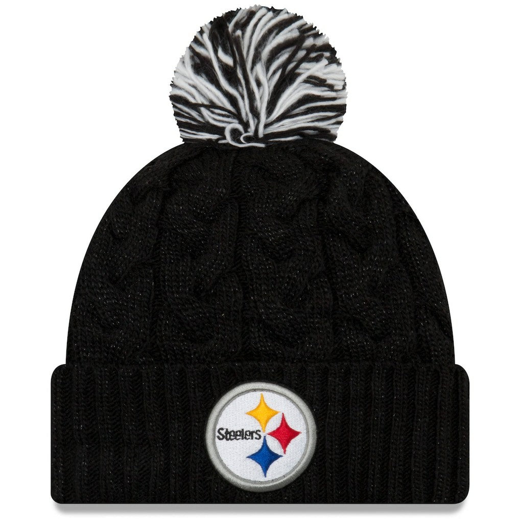 NFL Pittsburgh Steelers Women's Cozy Cable Cuffed Knit Hat