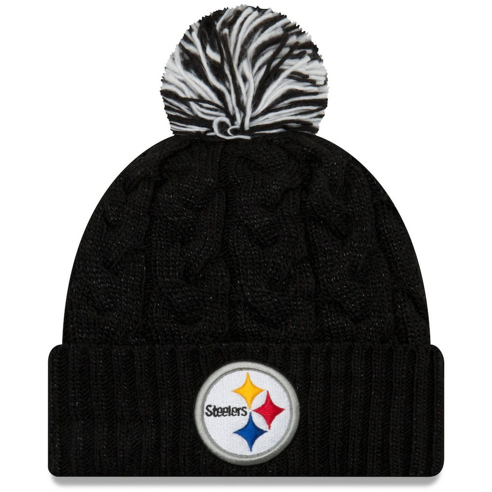 NFL Pittsburgh Steelers Women's Cozy Cable Cuffed Knit Hat