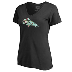 NFL Denver Broncos Women's Lovely V-Neck T-Shirt