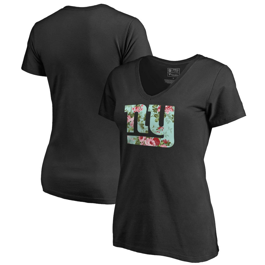 NFL New York Giants Women's Lovely V-Neck T-Shirt
