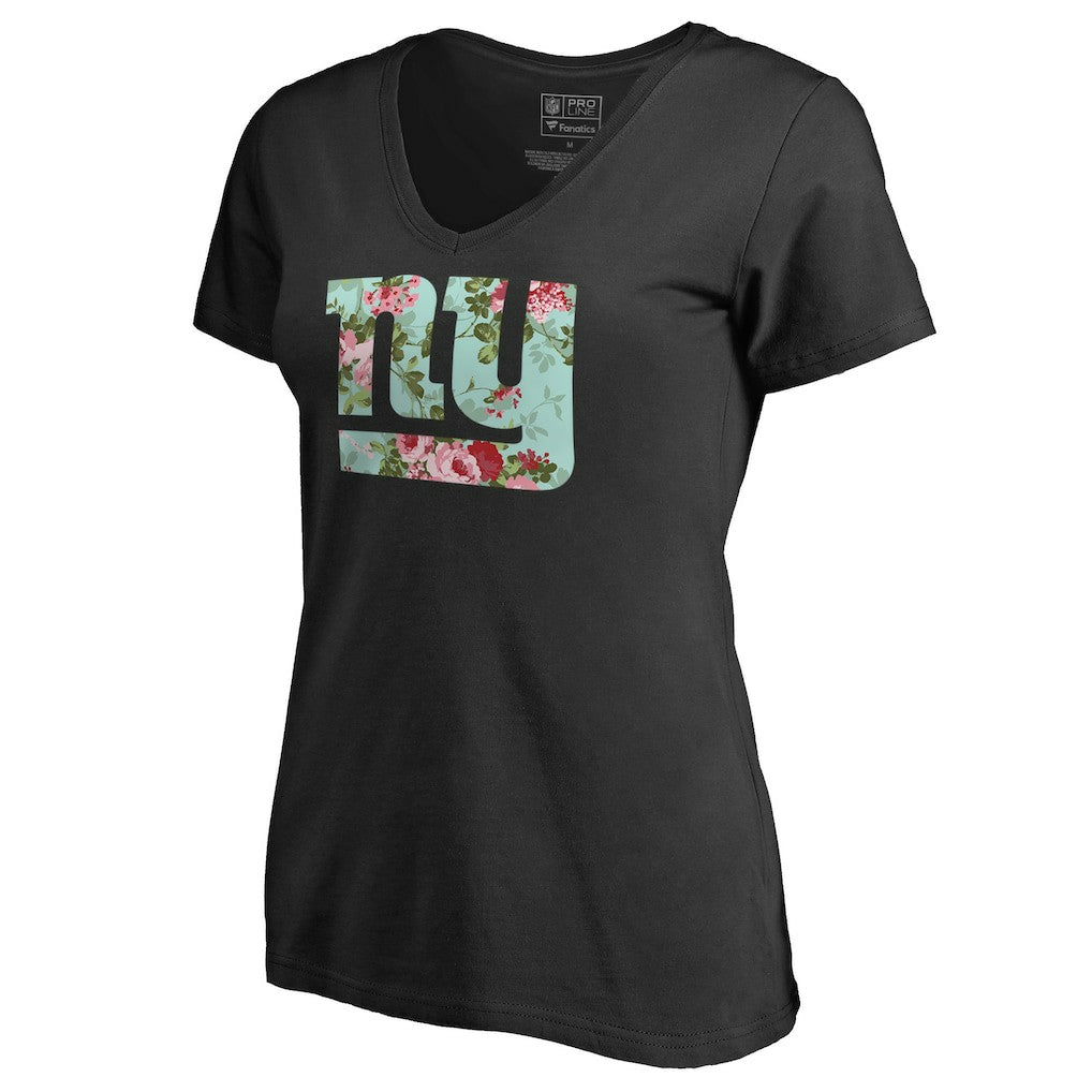 NFL New York Giants Women's Lovely V-Neck T-Shirt