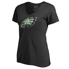 NFL Philadelphia Eagles Women's Lovely V-Neck T-Shirt
