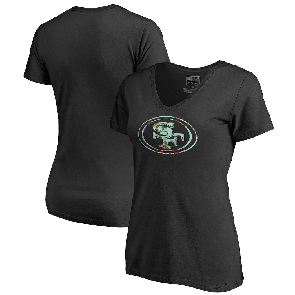NFL San Francisco 49ers Women's Lovely V-Neck T-Shirt