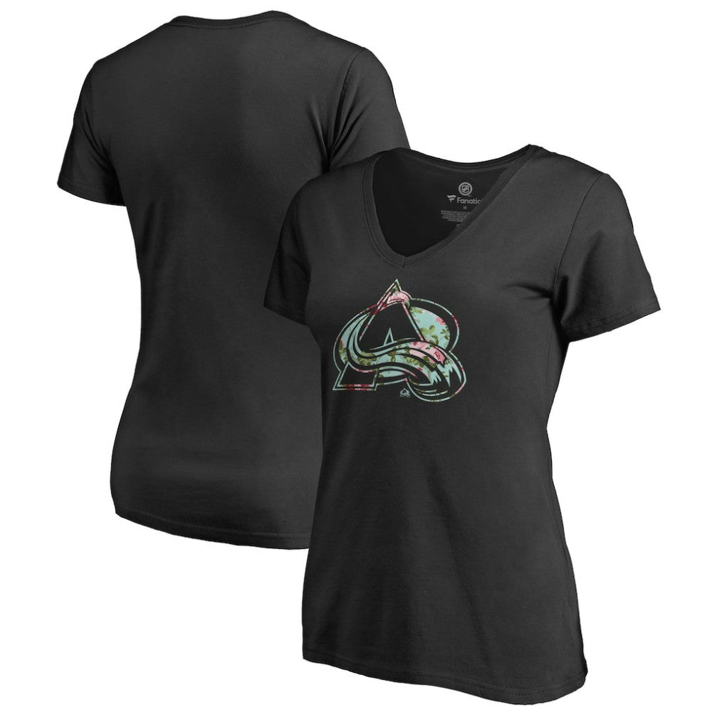 Colorado Avalanche Women's Lovely V-Neck T-Shirt