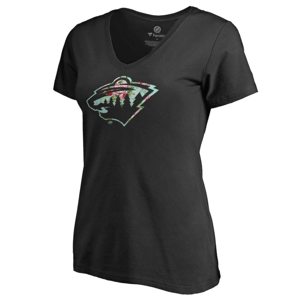 Minnesota Wild Women's Lovely V-Neck T-Shirt