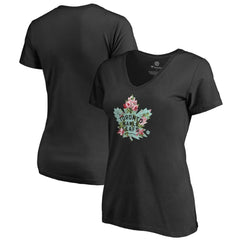 Toronto Maple Leafs Women's Lovely V-Neck T-Shirt
