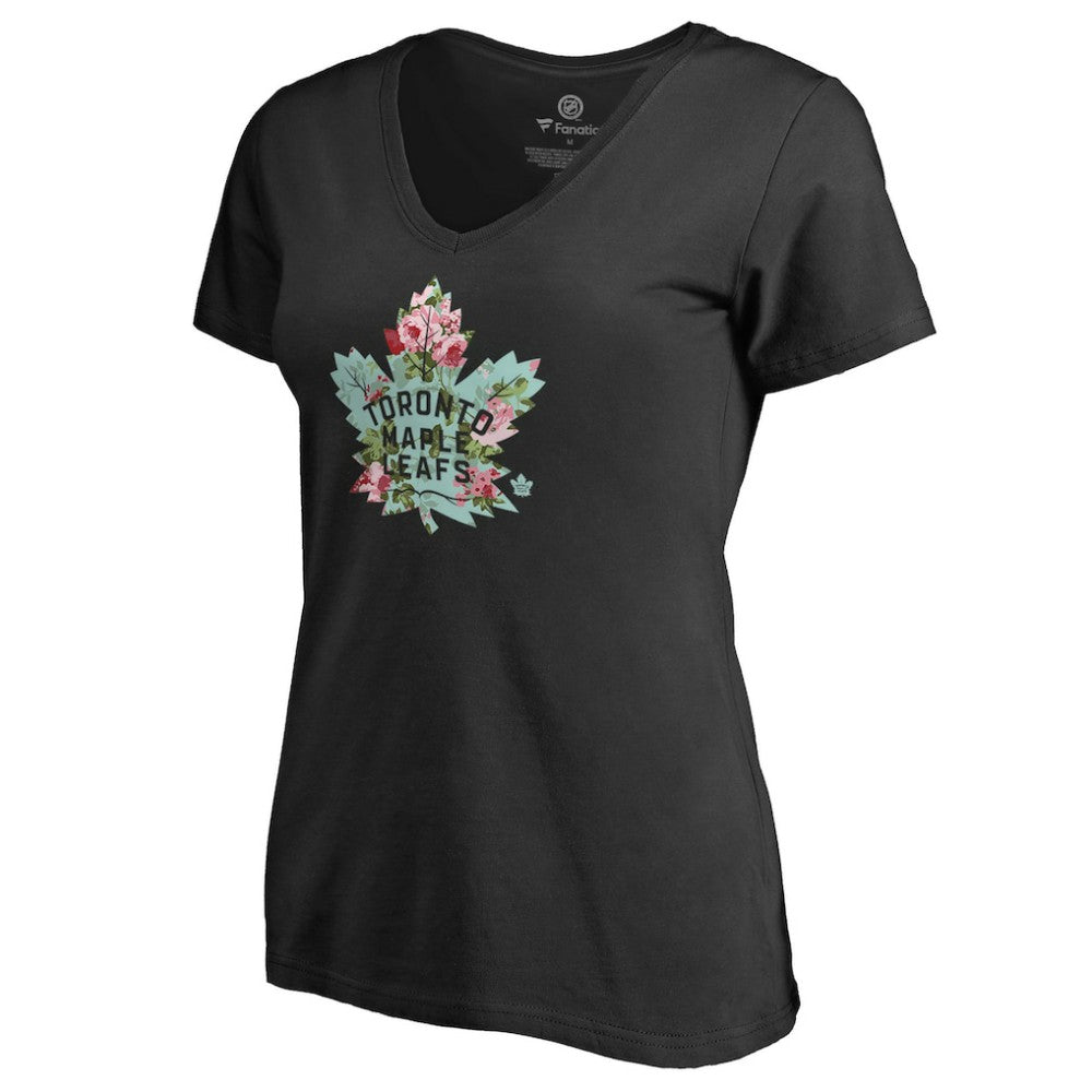 Toronto Maple Leafs Women's Lovely V-Neck T-Shirt
