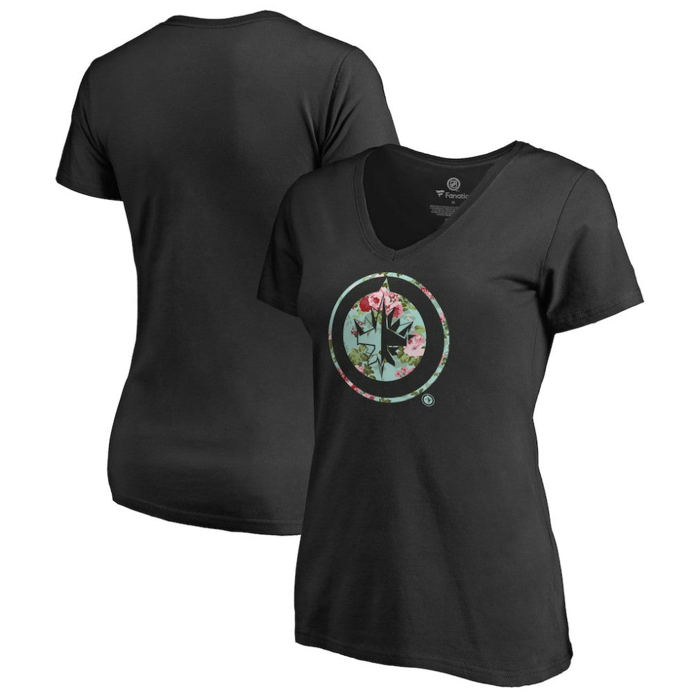 Winnipeg Jets Women's Lovely V-Neck T-Shirt