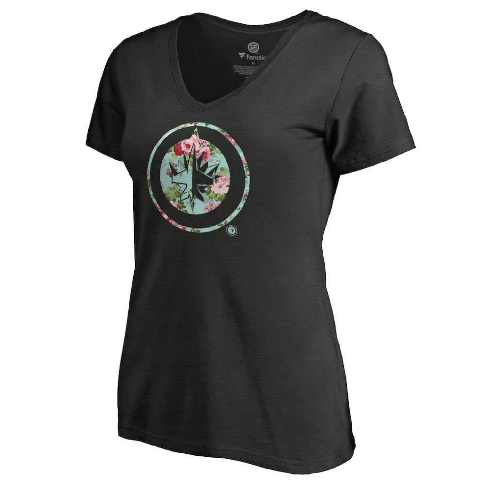 Winnipeg Jets Women's Lovely V-Neck T-Shirt