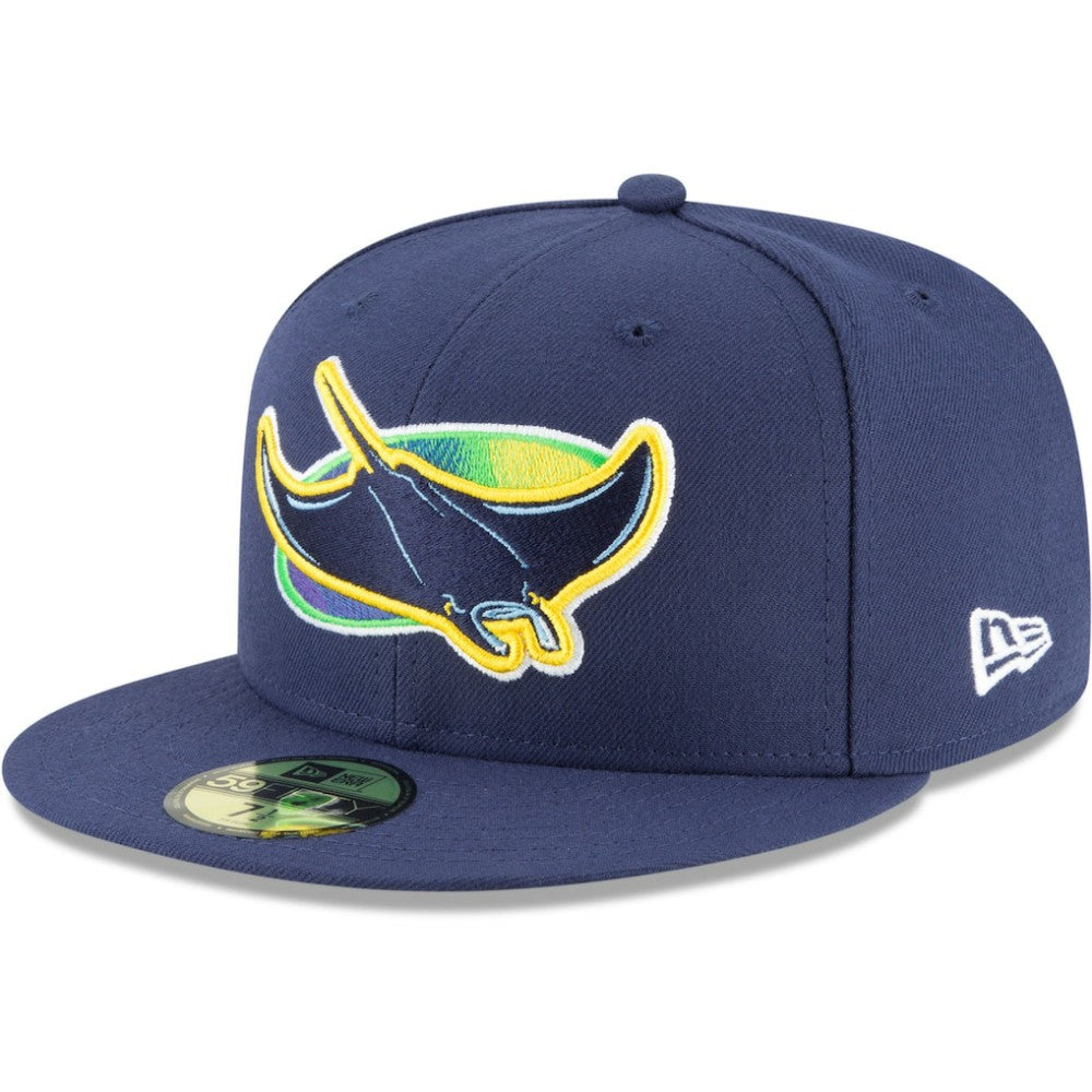 Tampa Bay Rays Alternate Authentic Collection On-Field 59FIFTY Fitted Hat - Navy | New Era