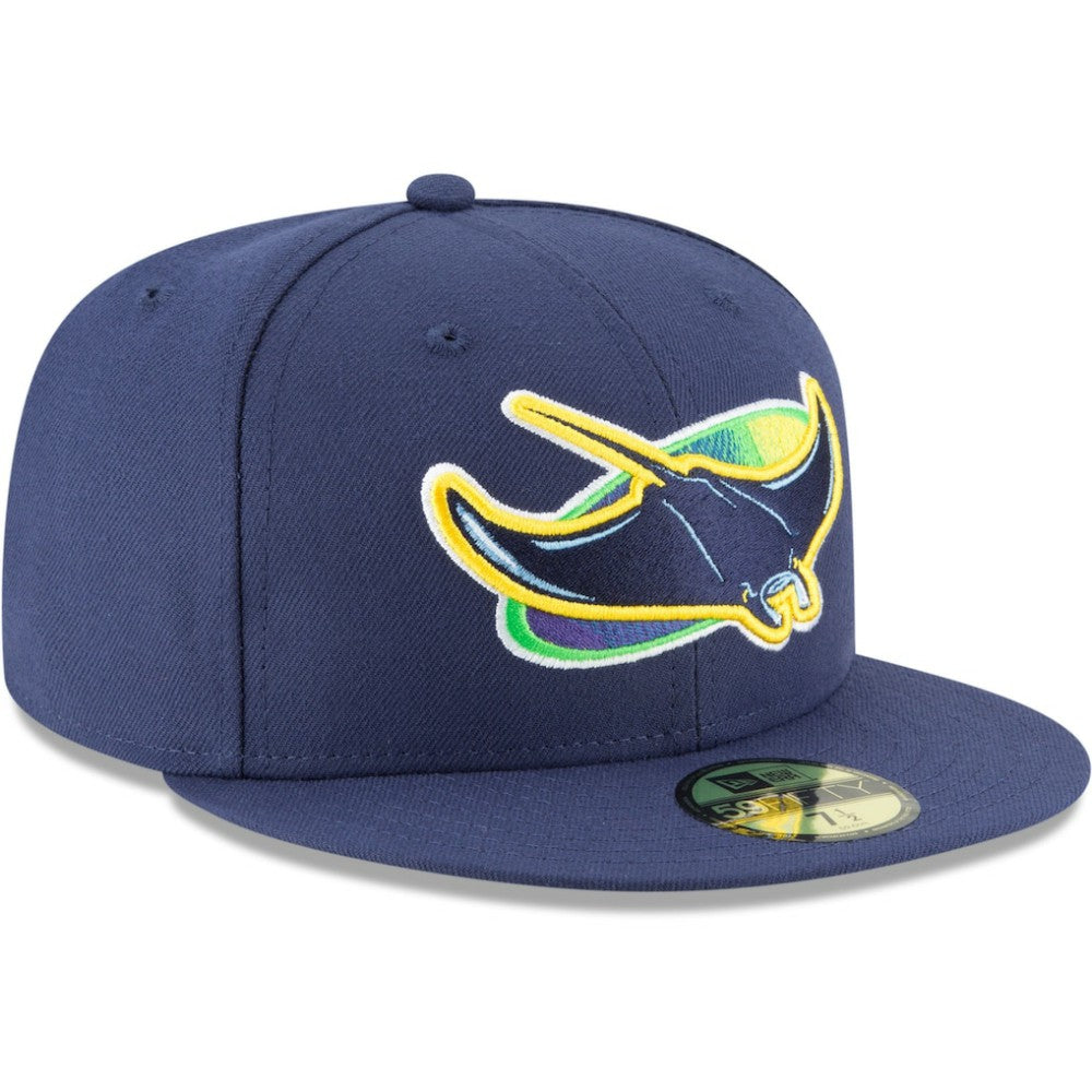 Tampa Bay Rays Alternate Authentic Collection On-Field 59FIFTY Fitted Hat - Navy | New Era