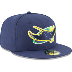 Tampa Bay Rays Alternate Authentic Collection On-Field 59FIFTY Fitted Hat - Navy | New Era