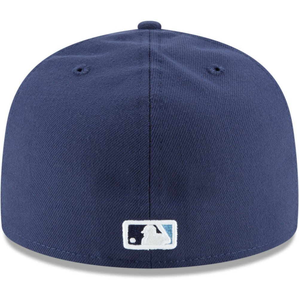 Tampa Bay Rays Alternate Authentic Collection On-Field 59FIFTY Fitted Hat - Navy | New Era