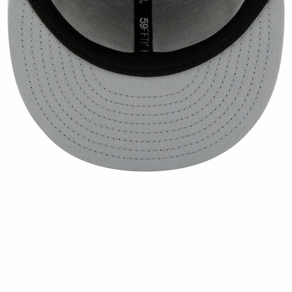 Los Angeles Dodgers Two-Tone 59FIFTY Fitted Hat - Gray/Black | New Era