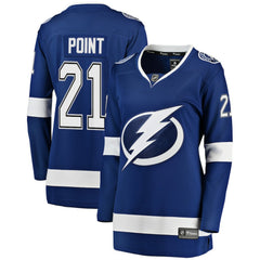Brayden Point Tampa Bay Lightning Fanatics Women's Breakaway Player Jersey