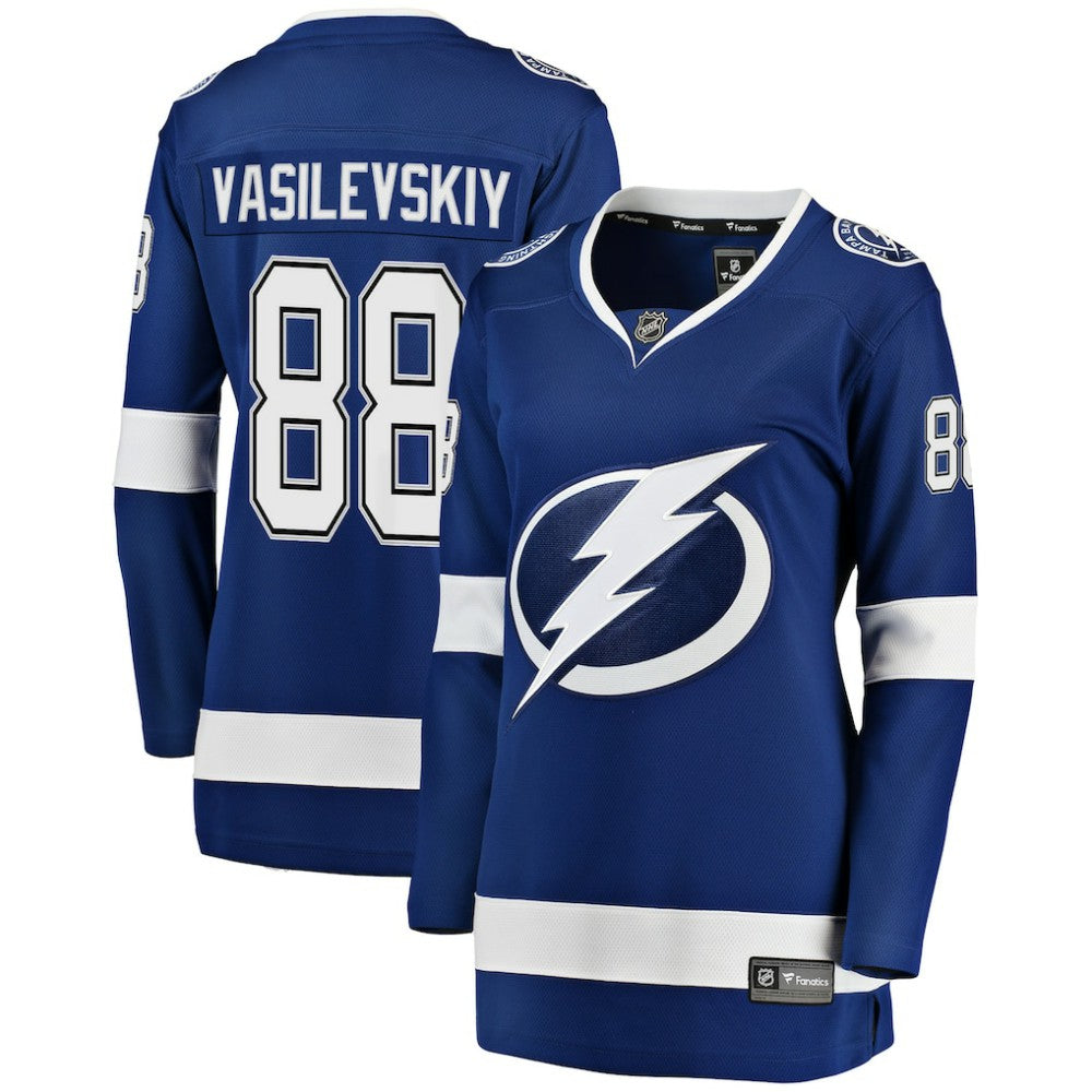 Andrei Vasilevskiy Tampa Bay Lightning Fanatics Women's Breakaway Player Jersey