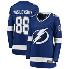 Andrei Vasilevskiy Tampa Bay Lightning Fanatics Women's Breakaway Player Jersey