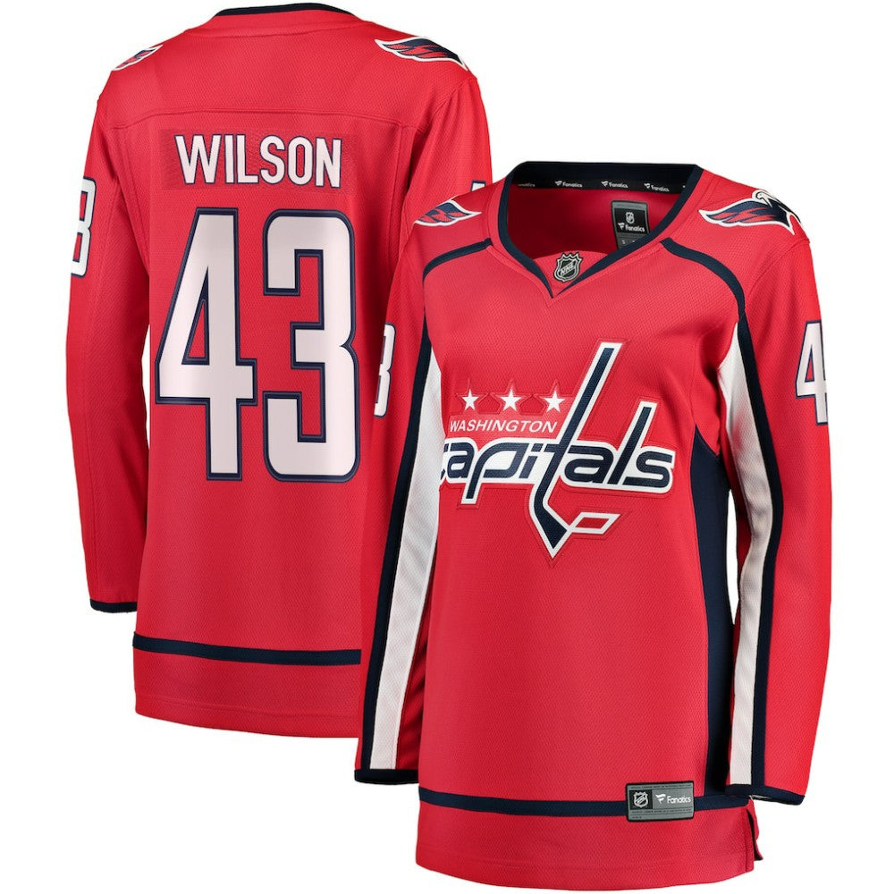 Tom Wilson Washington Capitals Fanatics Women's Breakaway Player Jersey
